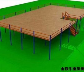 江蘇無錫重型閣樓平臺(tái)定制搭建案例